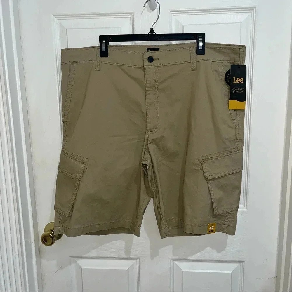 NWT-Lee comfort stretch mens cargo shorts